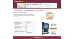 Desktop Screenshot of bitcoineval.com